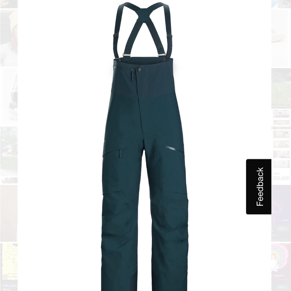 Brand new with tags arcteryx Rush bibs - Size 2